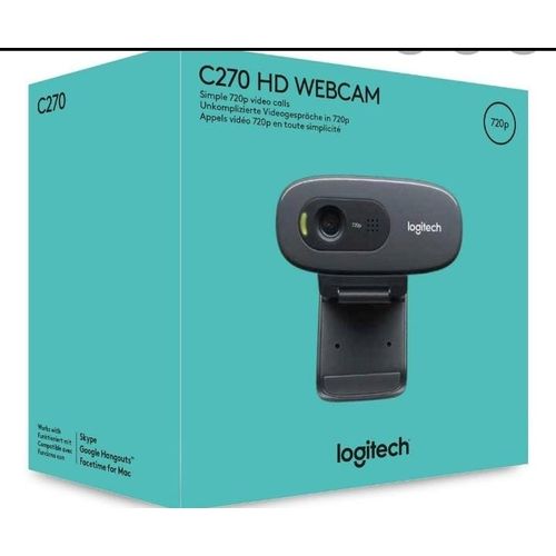 Logitech C270 HD 720p Widescreen Video Webcam