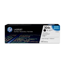 HP 304A (CC530A) Toner Cartridges, Black